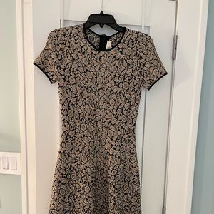 $10!! 💥 NWT!! MICHAEL Michael Kors XS black & gold knit dress NWT